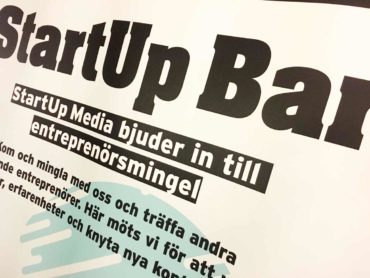 Missa inte StartUp Bar Borås i morgon